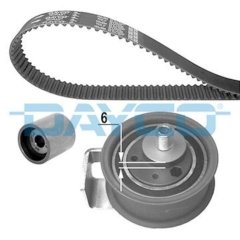 Dayco Ktb404 Triger Set Takımı 153 Diş Passat A4 97-00 Adr Aeb Ap