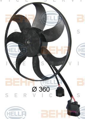 BEHR 8Ew351039-171 Fan Motoru Golf Polo Jetta Passat Scırocco Bee
