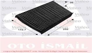 VALEO 715647 POLEN FİLTRESİ MEGANE III 10- FLUENCE 10- KARBONLU