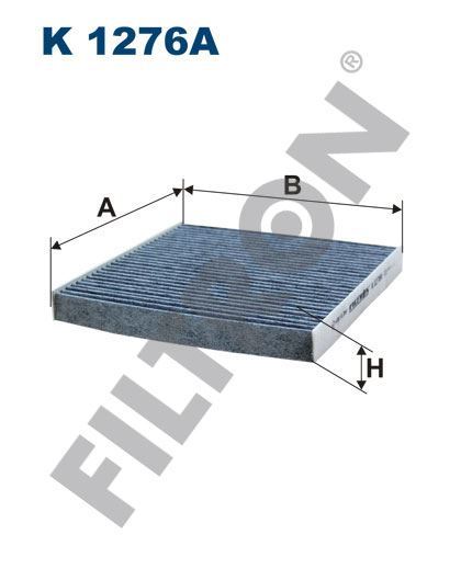 Filtron K1276A Kabin Filtresi Smart Fortwo Coupe / Cabrıo Iı (451