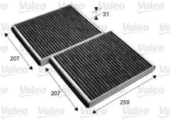 VALEO 715690 POLEN FİLTRESİ BMW 5 F10 F11 10- BMW 6 F12 F13 11- B