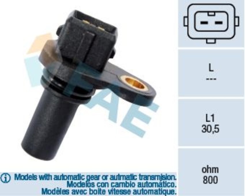 Fae 79008 Krank Devir Sensörü Golf.Iv-Bora-Passat-T.Porter.T4 1.6