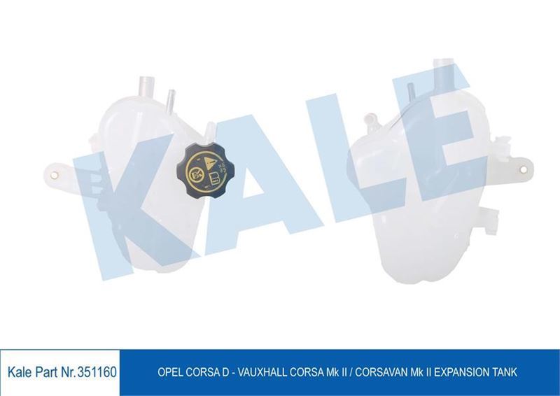 Kale 351160 Kale Corsa D Vauxhall Corsa Mk Iı Corsavan