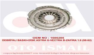 VALEO 821303 DEBRİYAJ SETİ ASTRA G 00- H 04- VECTRA C VECTRA B 95