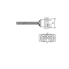 Delphi Es10789-12B1 Oksijen/Lambda Sensörü Astra G Vectra C Corsa B C 1.