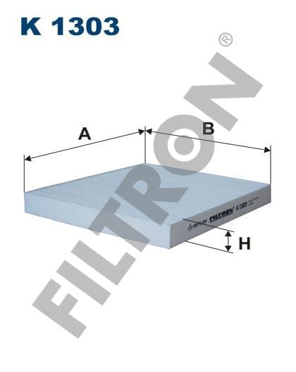 Filtron K1303 Kabin Filtresi Dodge Caliber 1.8 16V 150Hp 07/06-