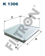 Filtron K1306 Kabin Filtresi Mercedes Clk (A/C209) Clk 350 272Hp