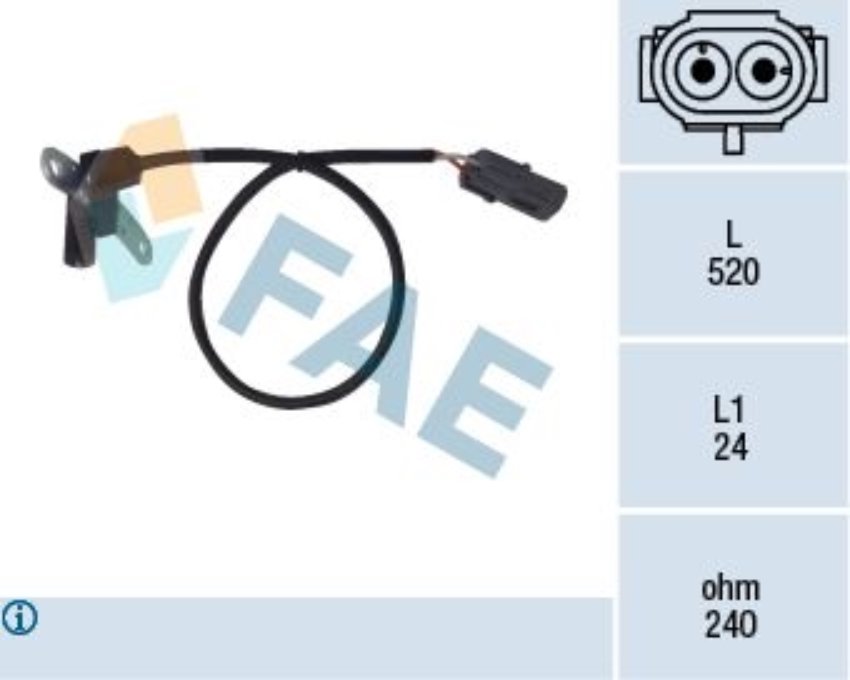 Fae 79024 Krank Mil Sensörü Laguna Megane R21 Safrane Scenıc 2.0