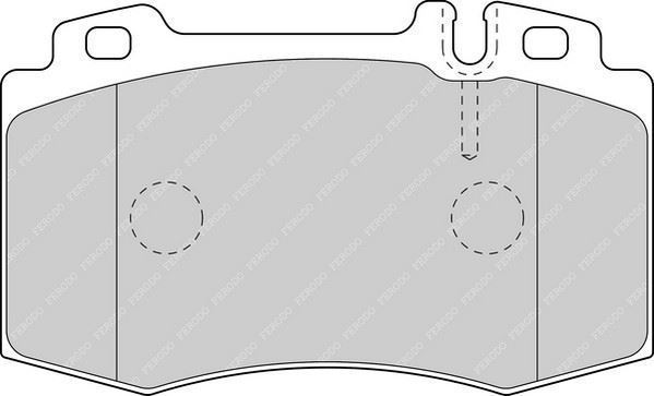 Ferodo Fdb1661 Fren Balatası Ön C215 Cl Serısı Cl500 E Serısı W21