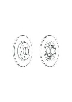 Magneti Marelli 360704028500 Arka Fren Aynası (Rulmanlı) Kng 1.6