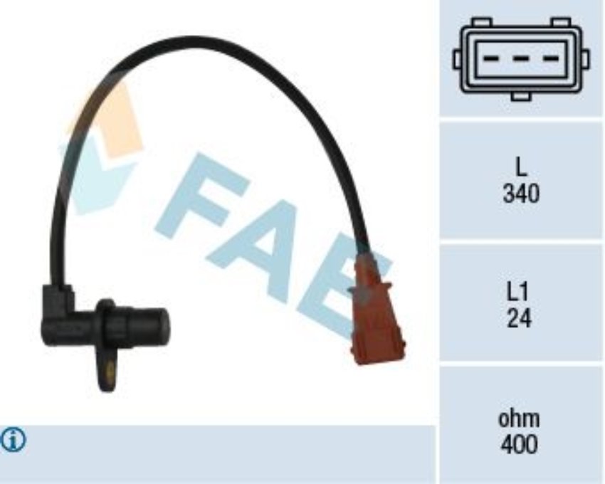 Fae 79033 Krank Mili Hız Sensörü Jumper Boxer Ducato 2.0 206 Paar