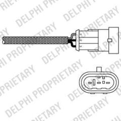 Delphi Es10971-12B1 Oksijen/Lambda Sensörü Clıo I Iı 91-98 Kangoo Laguna