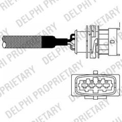 Delphi Es10982-12B1 Oksijen/Lambda Sensörü Astra G Corsa B 1.2