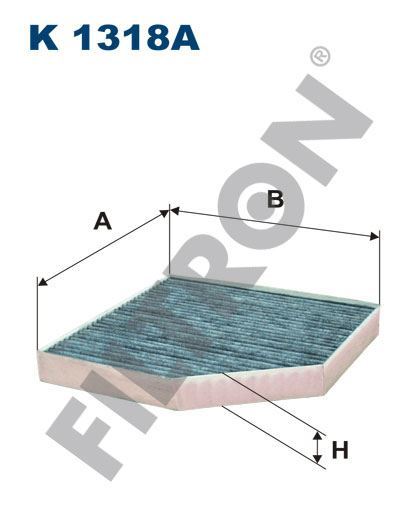 Filtron K1318A Kabin Filtresi Audı A7 (4Ga/Gf) 3.0 Tfsı 299Hp 10/