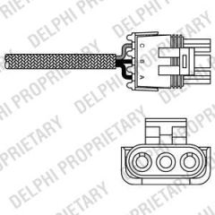 Delphi Es10990-12B1 Oksijen/Lambda Sensörü R21 Clıo I Megane I / Astra F