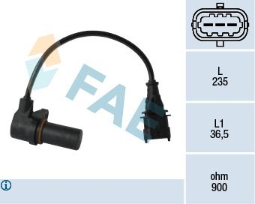 Fae 79068 Krank Devir Sensörü Z17Dth Astra H
