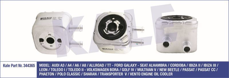 Kale 344365 Yağ Soğutucusu Golf Iv 1997 Sonrası 1.9 Tdı 2.3I Kalın Bora 98