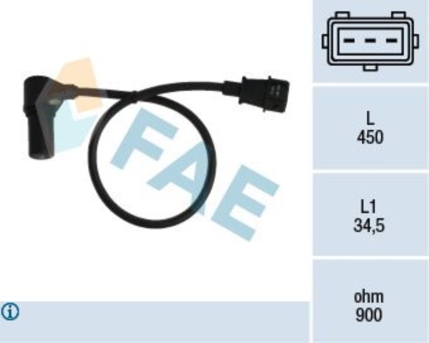 Fae 79074 Krank Devir Sensörü X20 Dth Vectra B