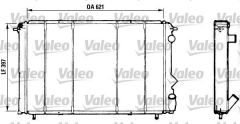 VALEO 730184 RADYATÖR ESPACE II TURBO D