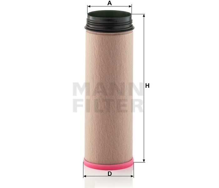 Mann Cf1640 Sekunder Hava Filtresi Man Tga 00-