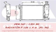 VALEO 730372 SU RADYATÖRÜ 106 91-96 1.4 TU3M MT NAC