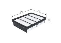 Bosch F026400127 Hava Filtresi İ10 08-11 1.1 Benzinlı