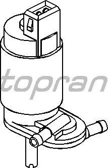 Topran 103173755 Su Fıskıye Motoru Astra G H Vectra B C Corsa B C