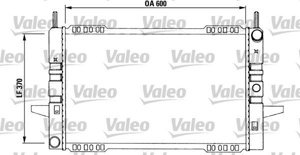 VALEO 730968 RADYATÖR SIERRA TWIN CAM