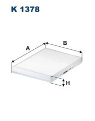 Filtron K1378 Polen Filtresi A4 15-A5 16-Q5 16-Q7 15-