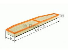 Bosch F026400147 Hava Filtresi Bmw X3 2004 Sonrası 1.8D 2.0D