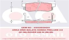Trw Gdb774 Fren Balatası Arka Cıvıc 95-01 Accord 90-98  Jazz 02-0