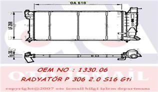 VALEO 731391 SU RADYATÖRÜ ZX