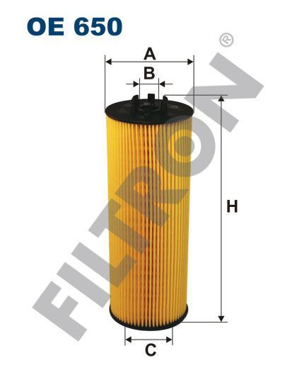 Filtron Oe650 Yağ Filtresi Passat (98-05) 2.5Tdı- A4 (97-06)- A6