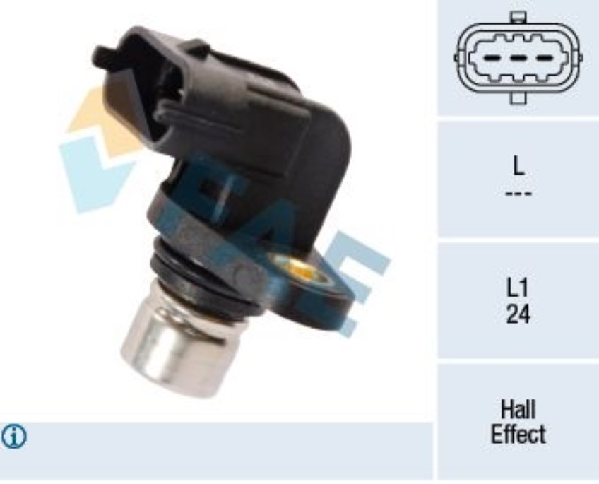 Fae 79210 Kam Mili Devir Sensörü 3 Fişli Astra H Corsa B C 96-