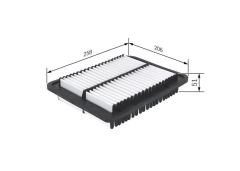 Bosch F026400210 Hava Filtresi