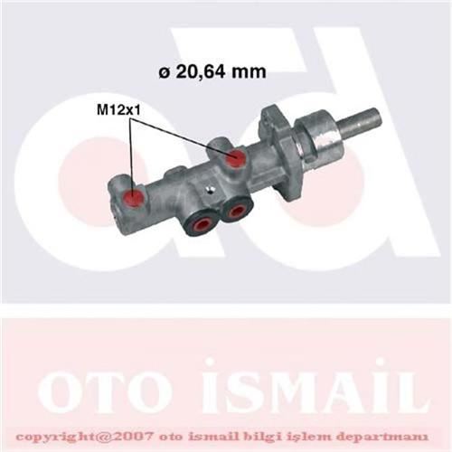 Bosch 986480820 Fren Ana Merkezi Cordoba 1.6 2.0 1.4 Tdı 1.9 Tdı