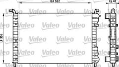 VALEO 732005 SU RADYATÖRÜ PALIO 98- SIENA ALBEA 1.4