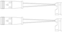 Delphi Lz0190 Fren Balata Fişi Ön Crafter 2006 Sonrası / Sprınter 2006 Sonrası Vıto