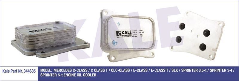 Kale 344635 Yağ Soğutucusu Mercedes C-Class E-Class E-Class T Slk