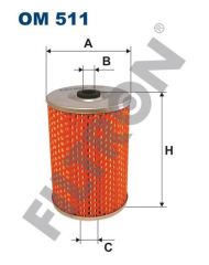 Filtron Om511 Yağ Filtresi Mercedes S-Klasse (W116) 280 S 156Hp 0