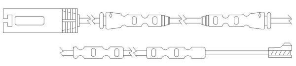 Delphi Lz0253 Fren Ikaz Kablosu Bmw 123D 130I 03/10 On