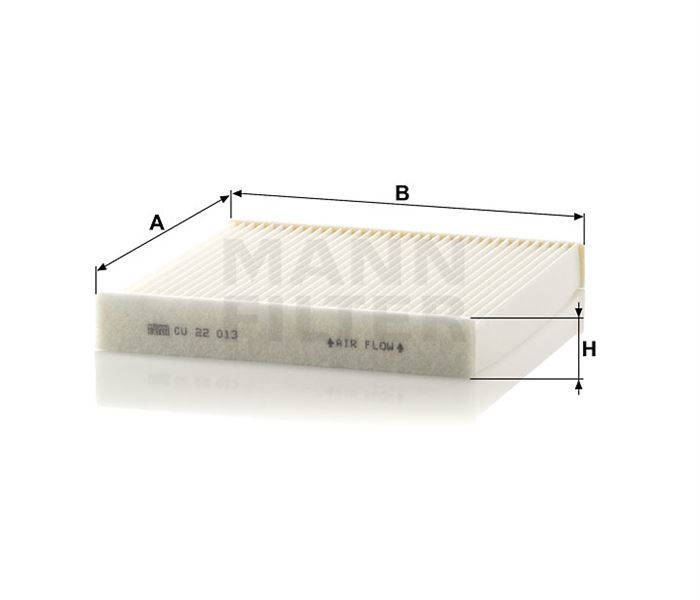 Mann Cu22013 Polen Filtresi Transıt Tourneo 2006 Sonrası Transıt V347