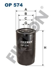 Filtron Op574 Yağ Filtresi T4 (Aaf-Acu-Aen-Aeu) (90-03)  - Lt28-3