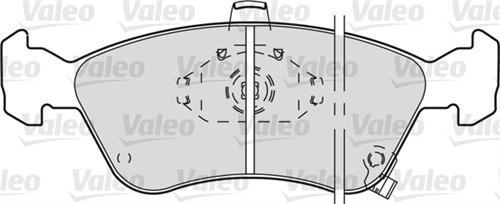 VALEO 598478 FREN BALATASI ÖN AVENSIS 97-03