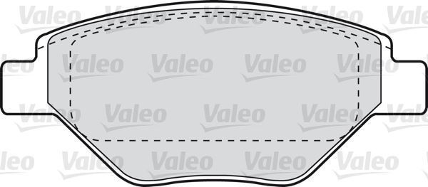 VALEO 598557 FREN BALATASI ÖN MEGANE II 02- 1.4 BNZ. HB