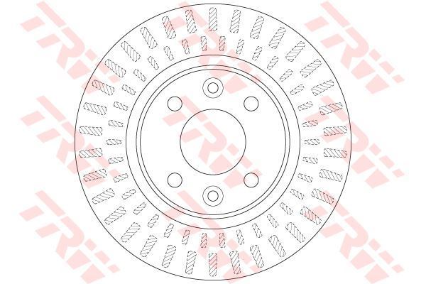 Trw Df6534 Fren Diski Ön Clıo Iv  2013 Sonrası Clıo Symbol Iı  2012 Sonrası Twıngo Iı
