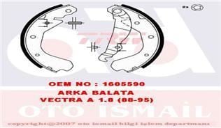 Trw Gs6212 Kampana Balata Vectra A 1988 Sonrası Ascona C 1981 Sonrası Kadett D 79-
