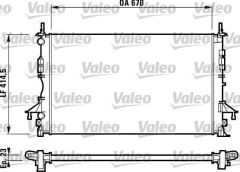 VALEO 732827 SU RADYATÖRÜ LAGUNA II 00- 1.6 16V 1.8 16V 1.9 DCI 2