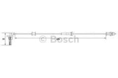 Bosch 265007533 Abs Sensörü Arka Sağ Kangoo 01-
