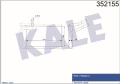 Kale 352155 Kalorifer H1 2.5 Crdı 2007 Sonrası Al Pl Brz